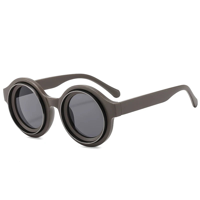 Ezio Retro Round Sunglasses