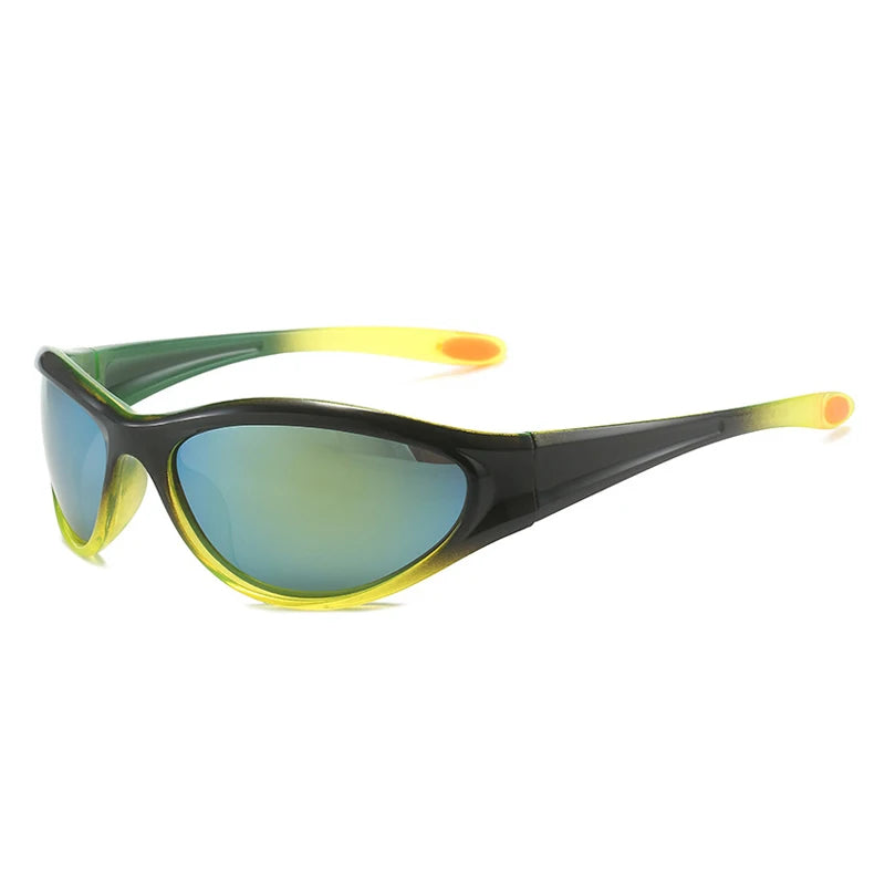 Rami Retro Wraparound Sunglasses