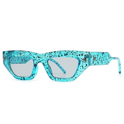 Liah Retro Oval Sunglasses