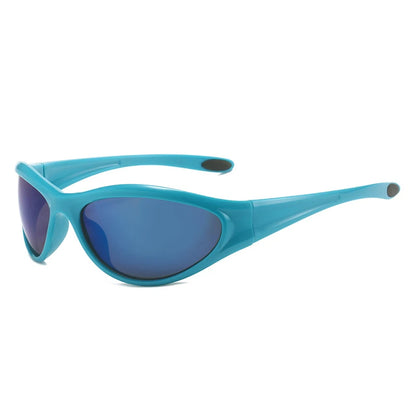 Rami Retro Wraparound Sunglasses