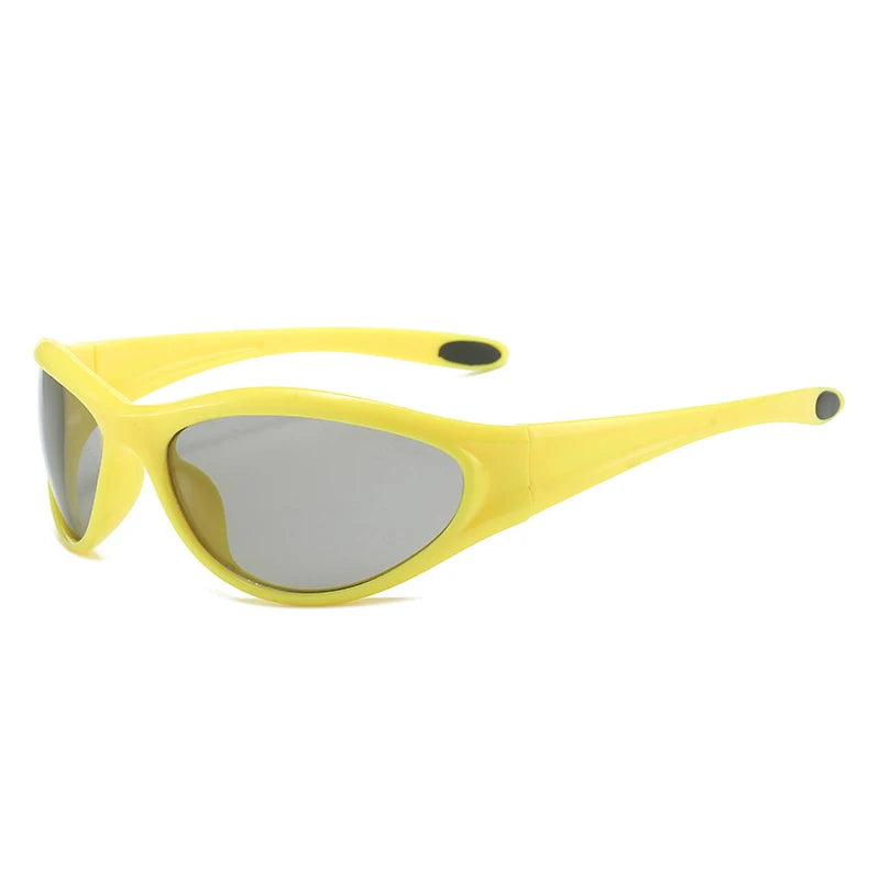 Rami Retro Wraparound Sunglasses