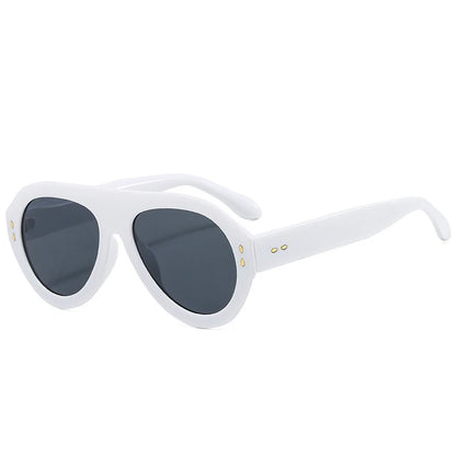 Yohan Retro Aviator Sunglasses