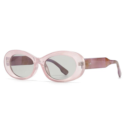 Yaneli Retro Oval Sunglasses