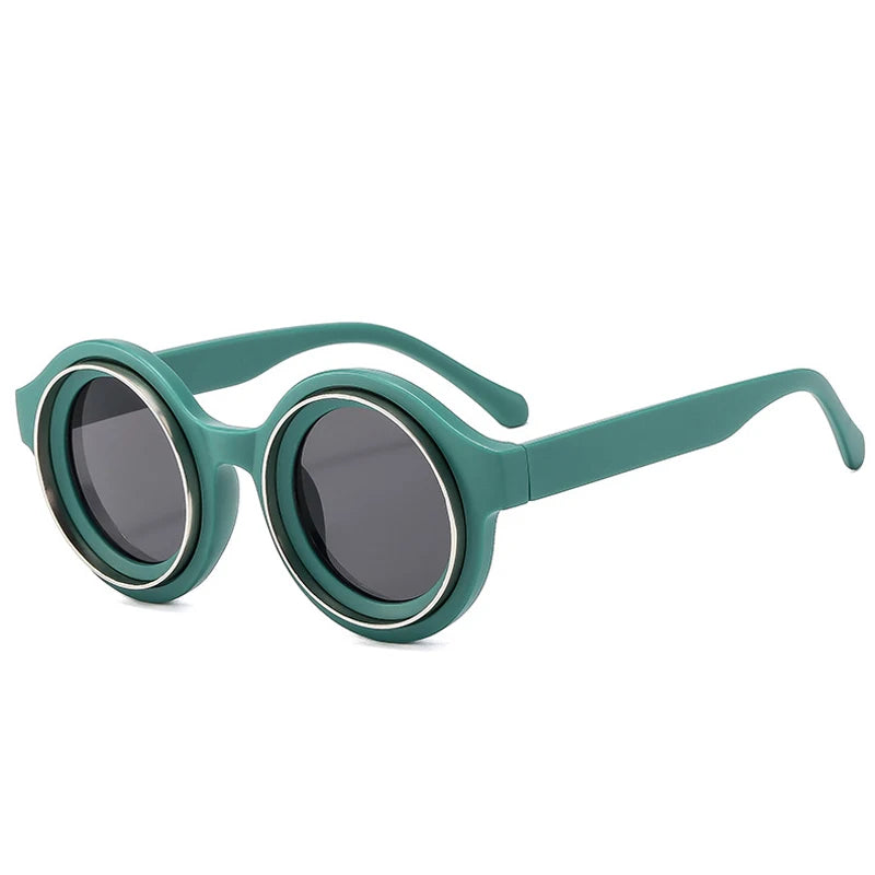 Ezio Retro Round Sunglasses