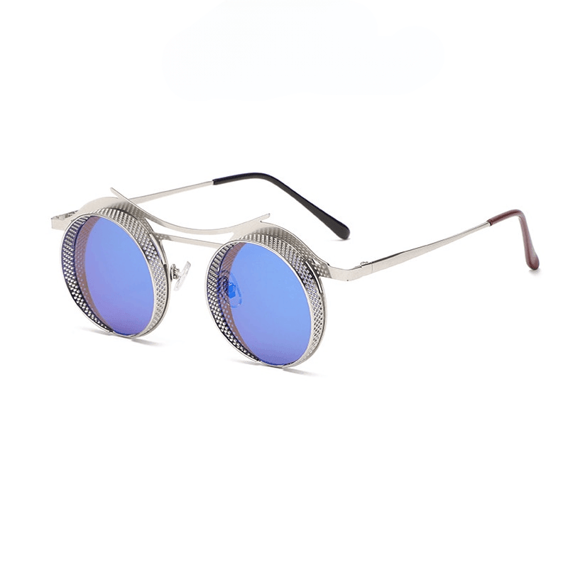 Archimedes Steampunk Round Sunglasses - Rad Sunnies