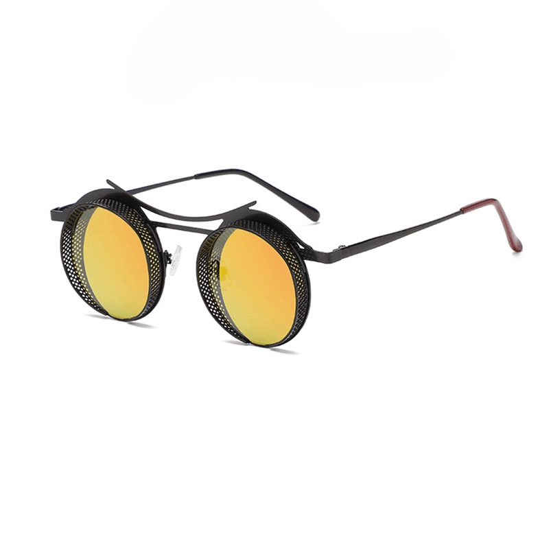 Archimedes Steampunk Round Sunglasses - Rad Sunnies