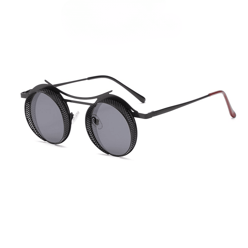 Archimedes Steampunk Round Sunglasses - Rad Sunnies