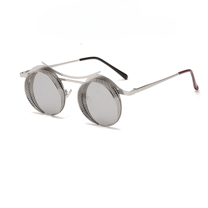 Archimedes Steampunk Round Sunglasses - Rad Sunnies