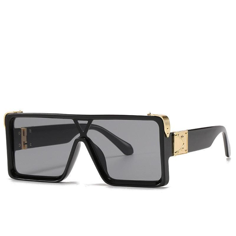 Brett Oversized Flat Top Sunglasses - Rad Sunnies