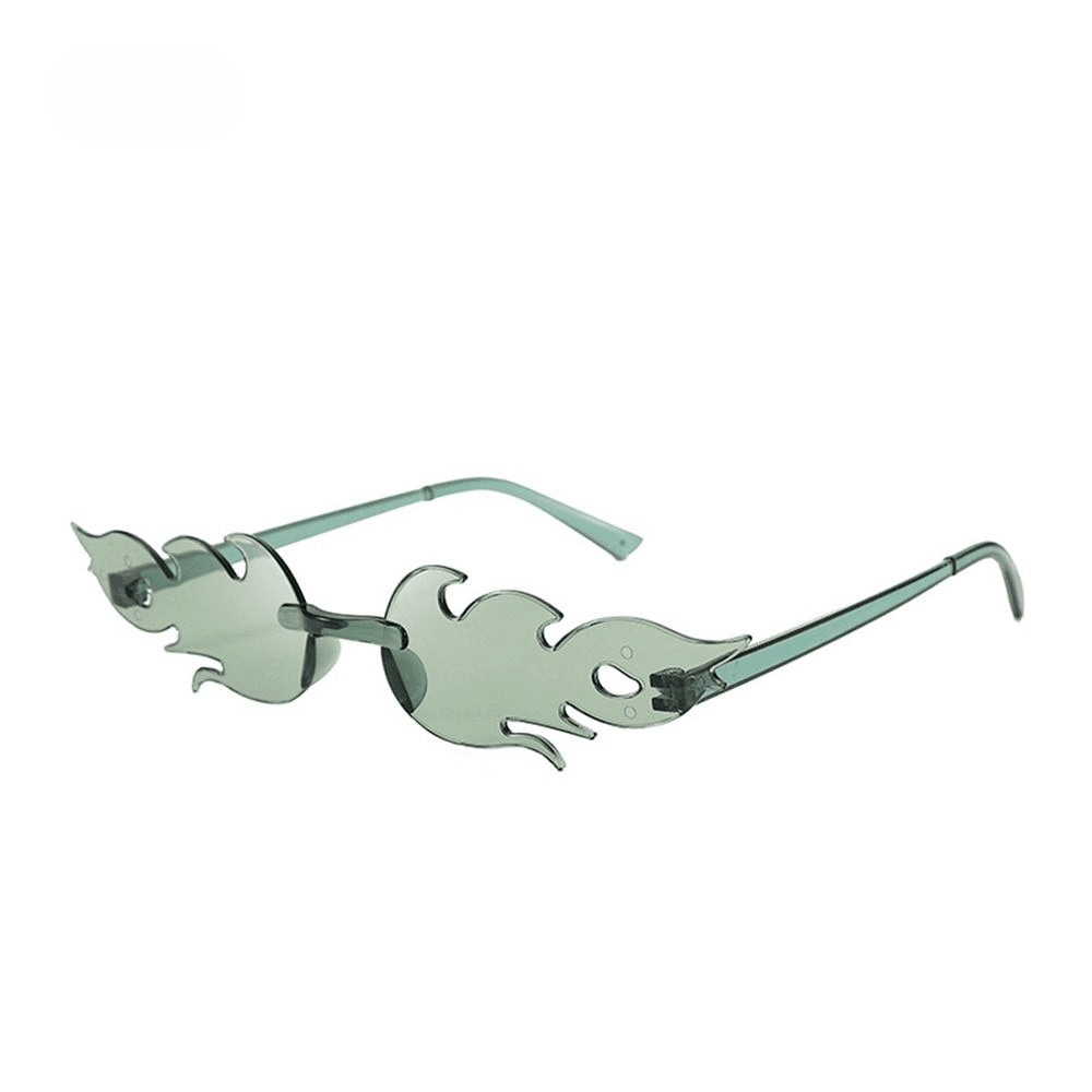 Firefly Rimless Flame Sunglasses - Rad Sunnies