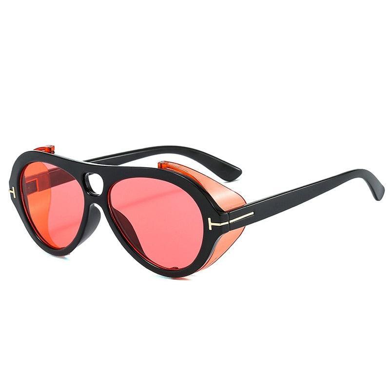 Gale Steampunk Aviator Sunglasses - Rad Sunnies