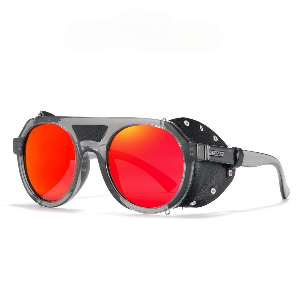Gidget Steampunk Round Polarized Sunglasses - Rad Sunnies