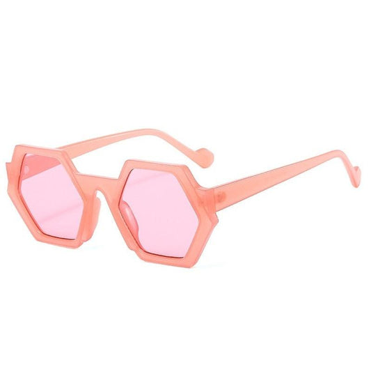 Hexa Retro Geometric Sunglasses - Rad Sunnies