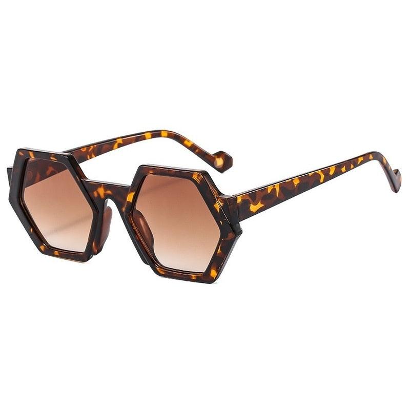 Retro store geometric sunglasses