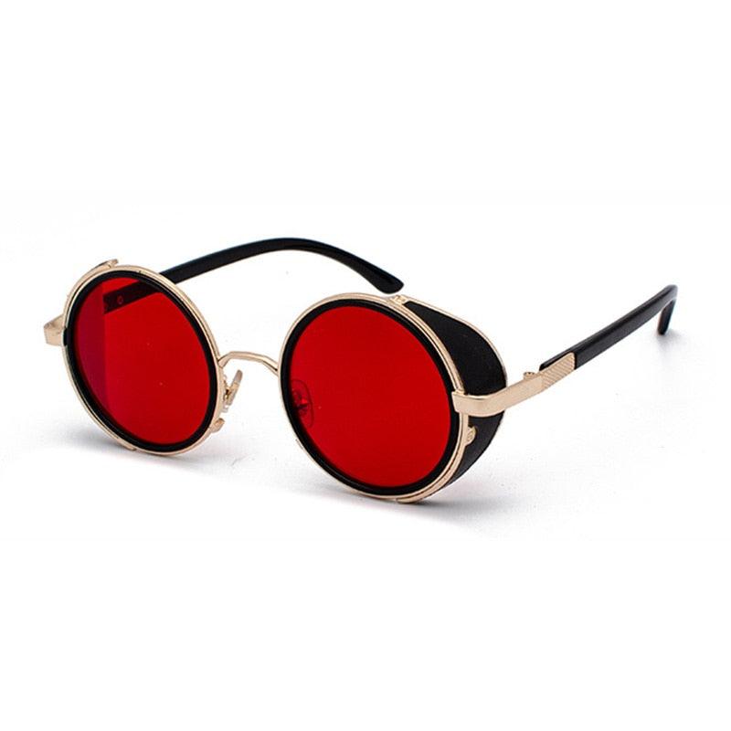 Isadora Steampunk Round Sunglasses - Rad Sunnies