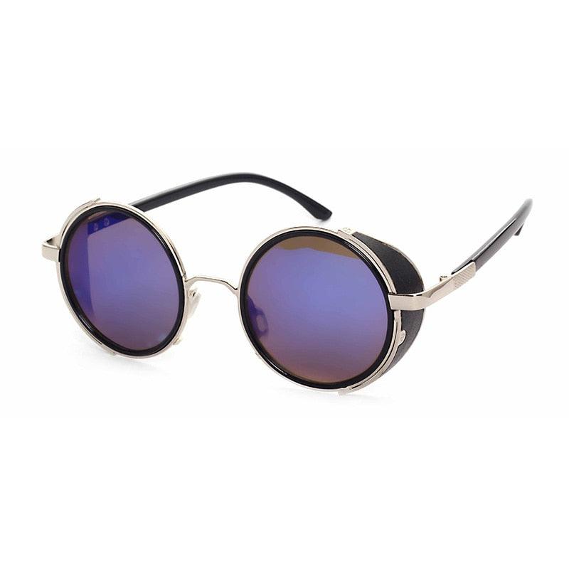 Isadora Steampunk Round Sunglasses - Rad Sunnies