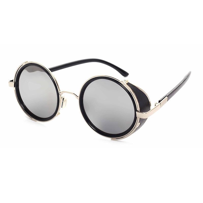 Isadora Steampunk Round Sunglasses - Rad Sunnies