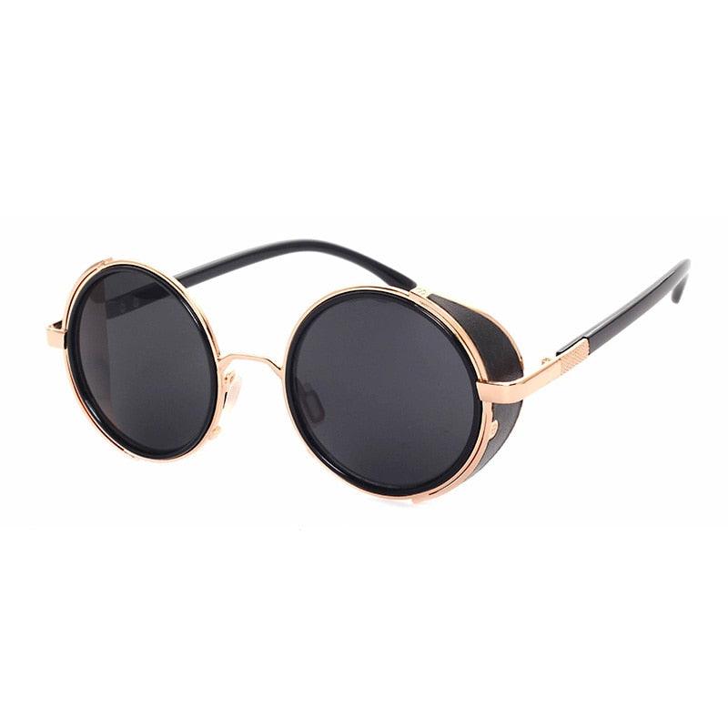 Isadora Steampunk Round Sunglasses - Rad Sunnies