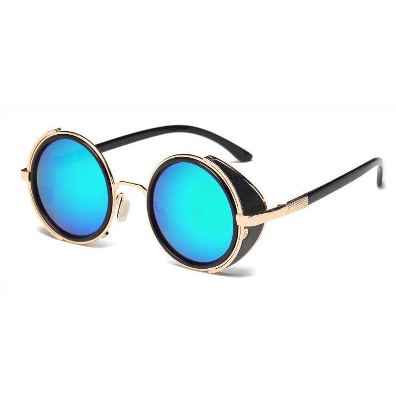 Isadora Steampunk Round Sunglasses - Rad Sunnies