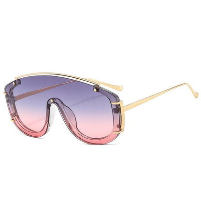 Joan Oversized Aviator Sunglasses - Rad Sunnies