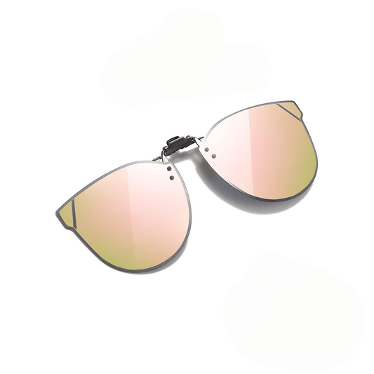 Joleen Clip on Cat Eye Polarized Sunglasses - Rad Sunnies