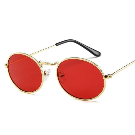 Jonah Retro Oval Sunglasses - Rad Sunnies