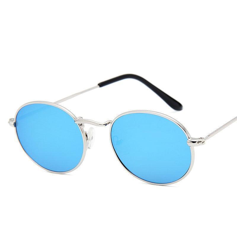 Jonah Retro Oval Sunglasses - Rad Sunnies