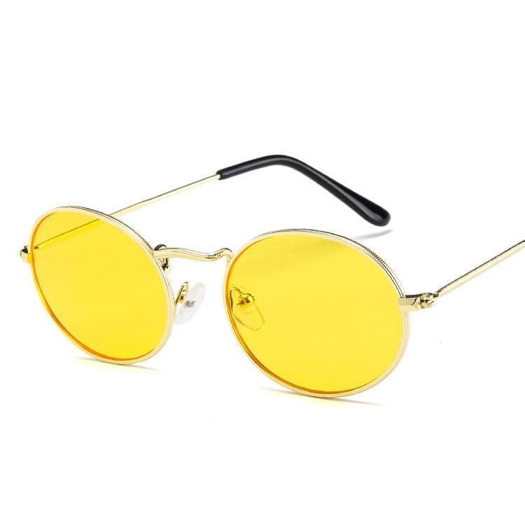 Jonah Retro Oval Sunglasses - Rad Sunnies