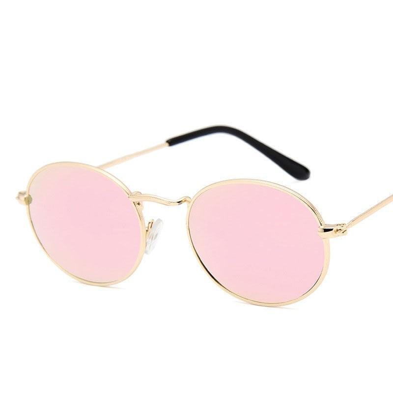 Jonah Retro Oval Sunglasses - Rad Sunnies