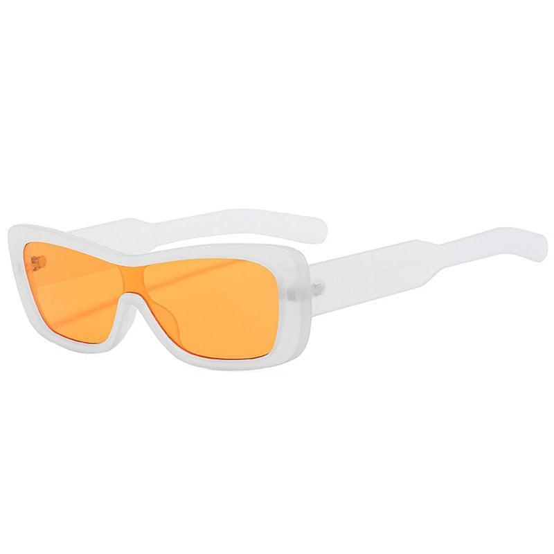 Lex Retro Rectangle Sunglasses - Rad Sunnies