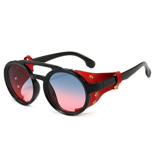 Madmax Steampunk Round Sunglasses - Rad Sunnies