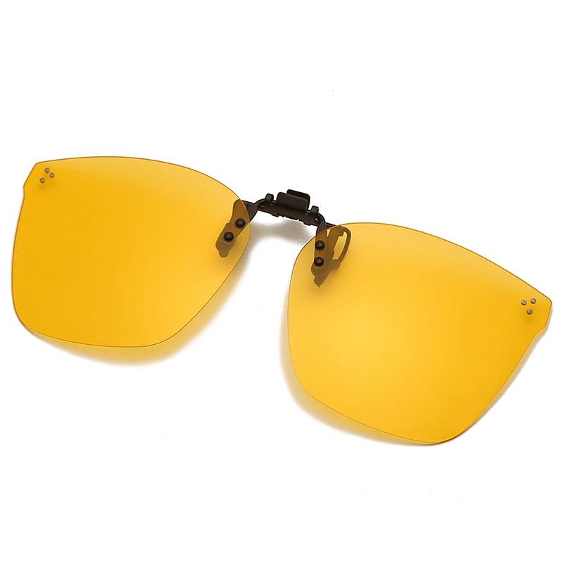 Misha Clip on Square Polarized Sunglasses - Rad Sunnies