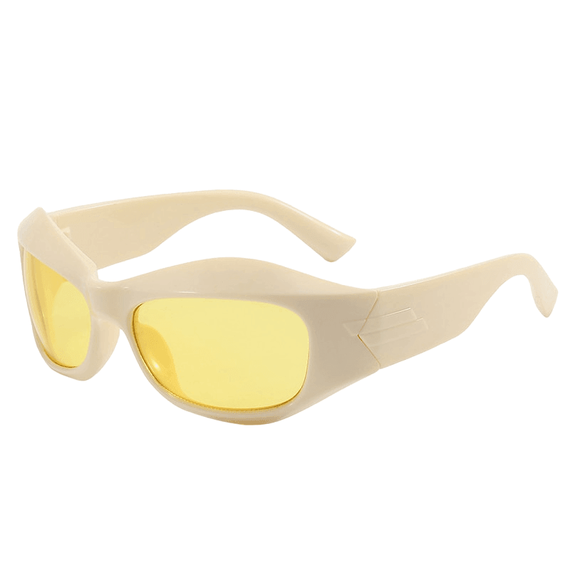 Naomi Retro Rectangle Sunglasses - Rad Sunnies