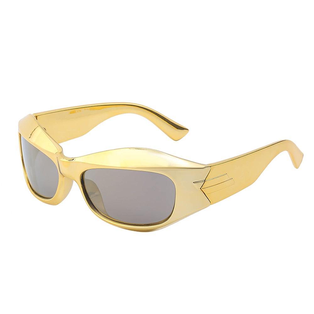 Naomi Retro Rectangle Sunglasses - Rad Sunnies