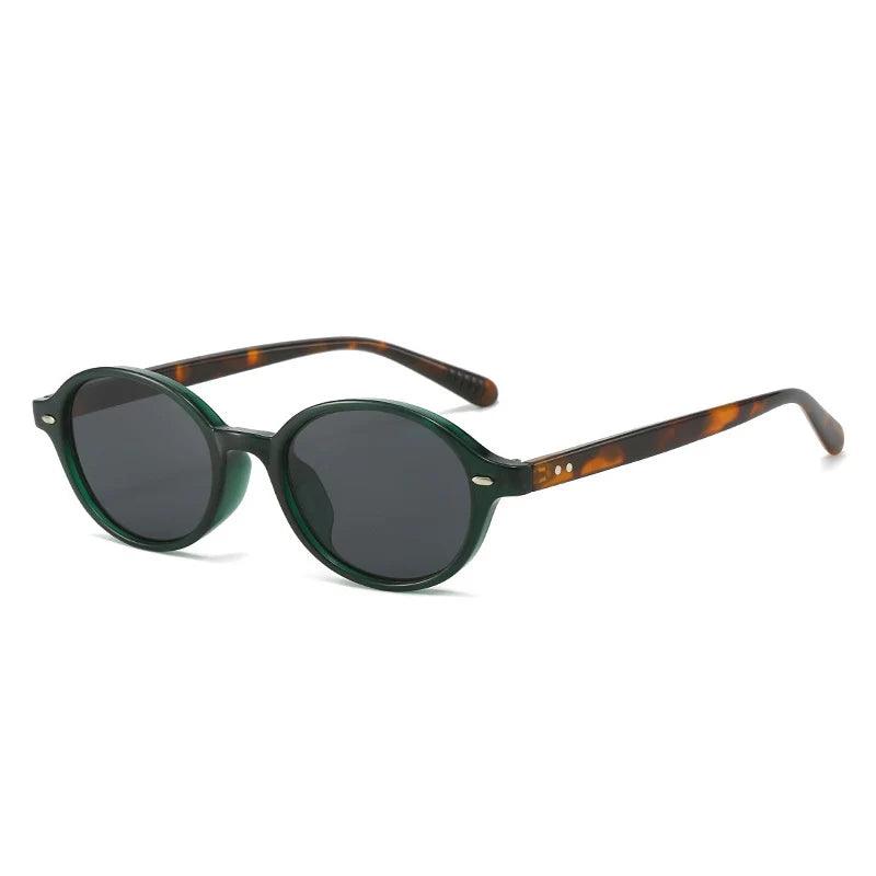 Petra Retro Oval Sunglasses - Rad Sunnies