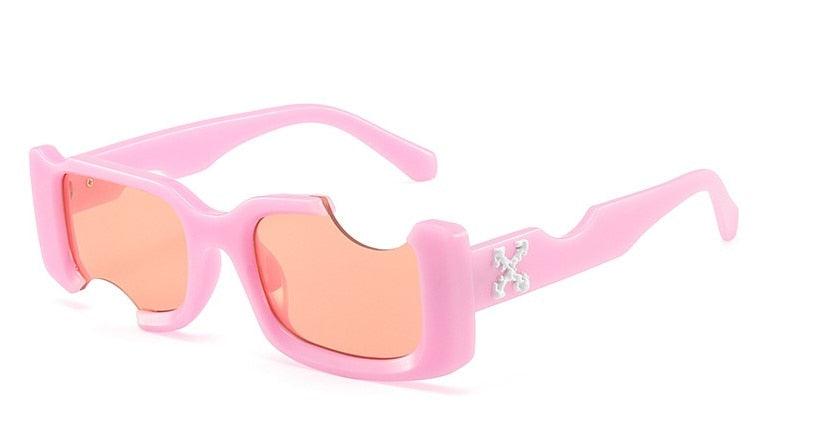 Ruby Vintage Rectangle Sunglasses - Rad Sunnies