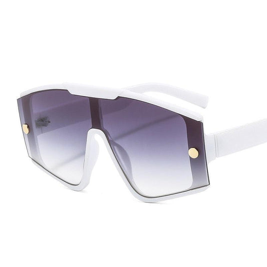 Buy White Oversize Wide Sunglasses for Men and Women Online in