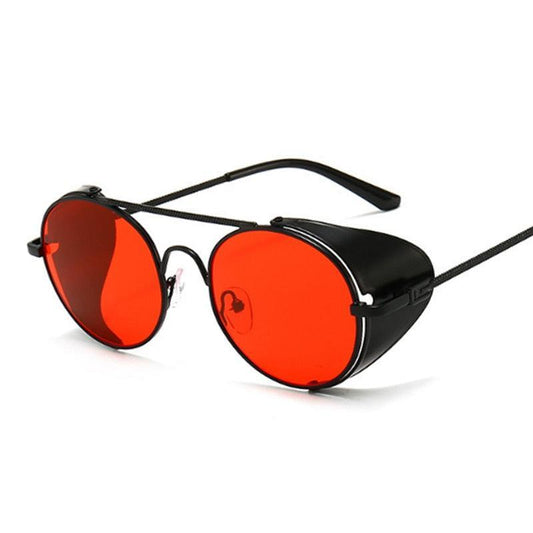 Ziggy Steampunk Round Sunglasses - Rad Sunnies